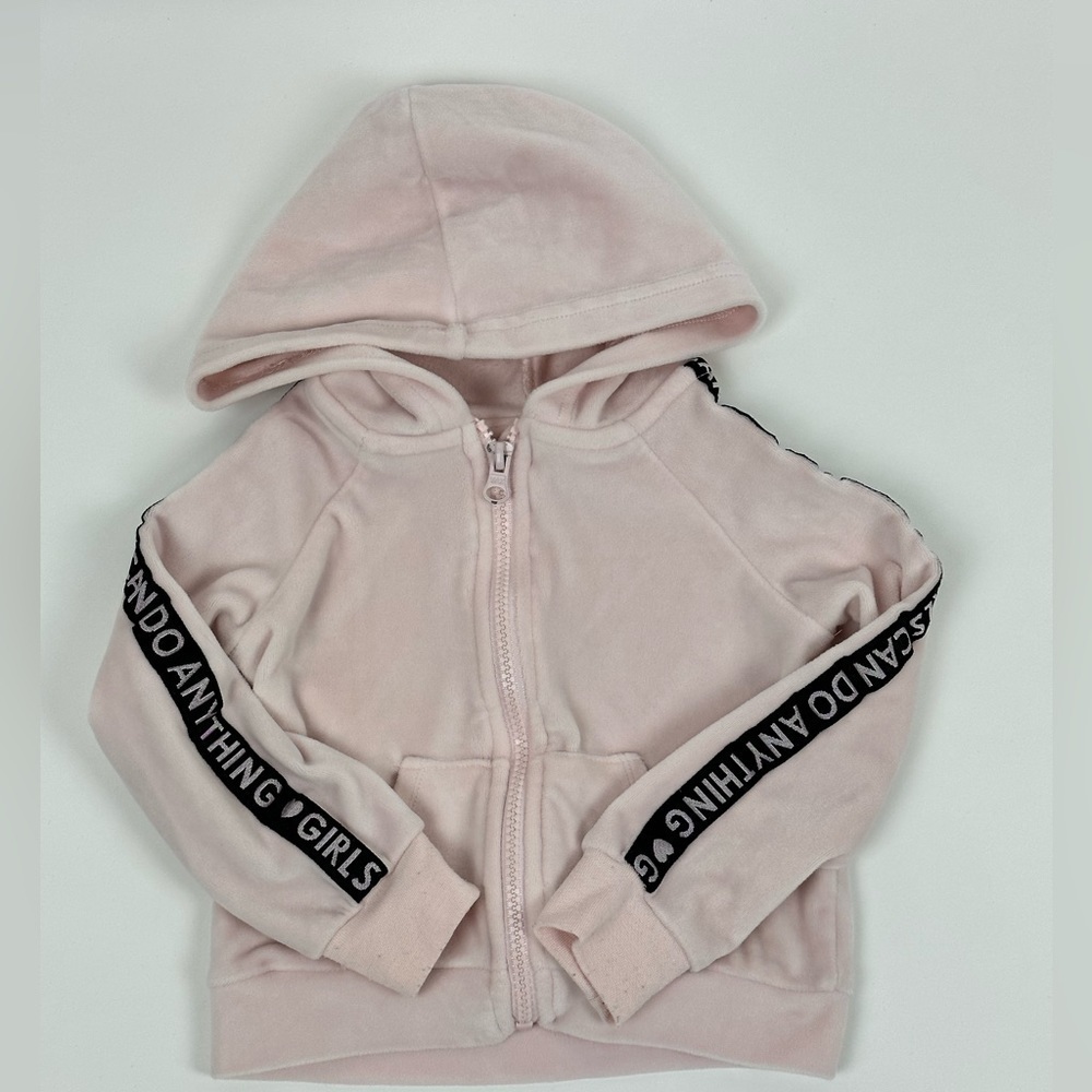 Toddler Girls Velvet Two Piece Set